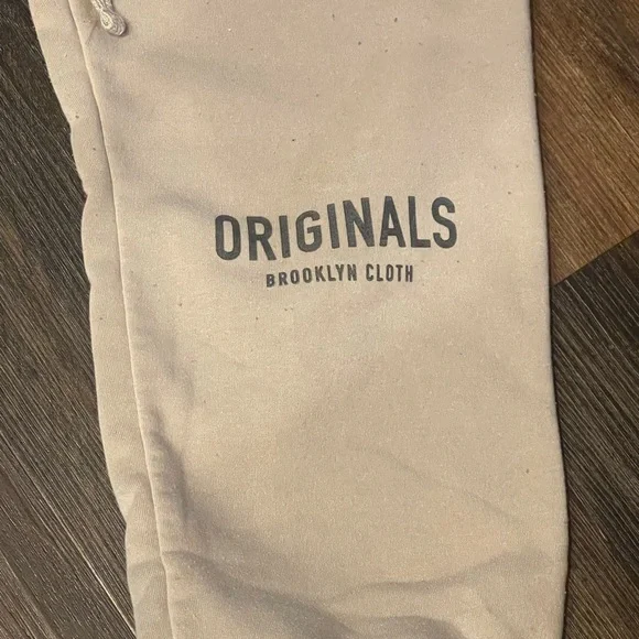 Brooklyn Cloth Cream Sweatpants - Picture 3 of 6